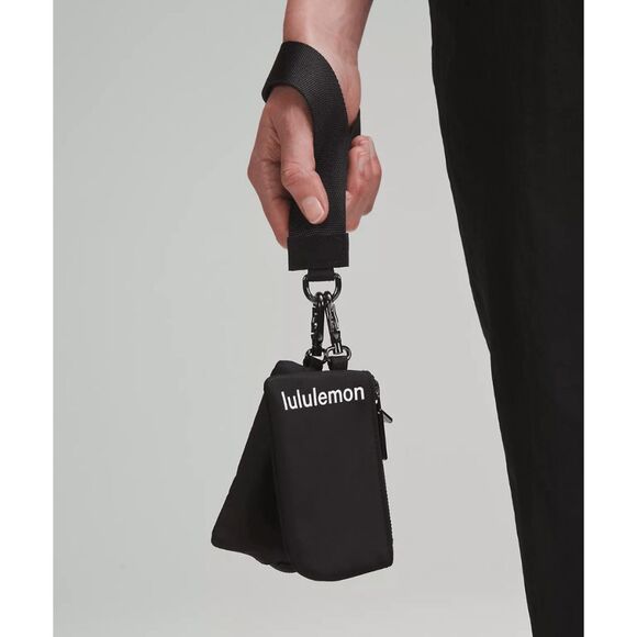 Brand New Lululemon Dual Pouch Wristlet - Black - Picture 4 of 5
